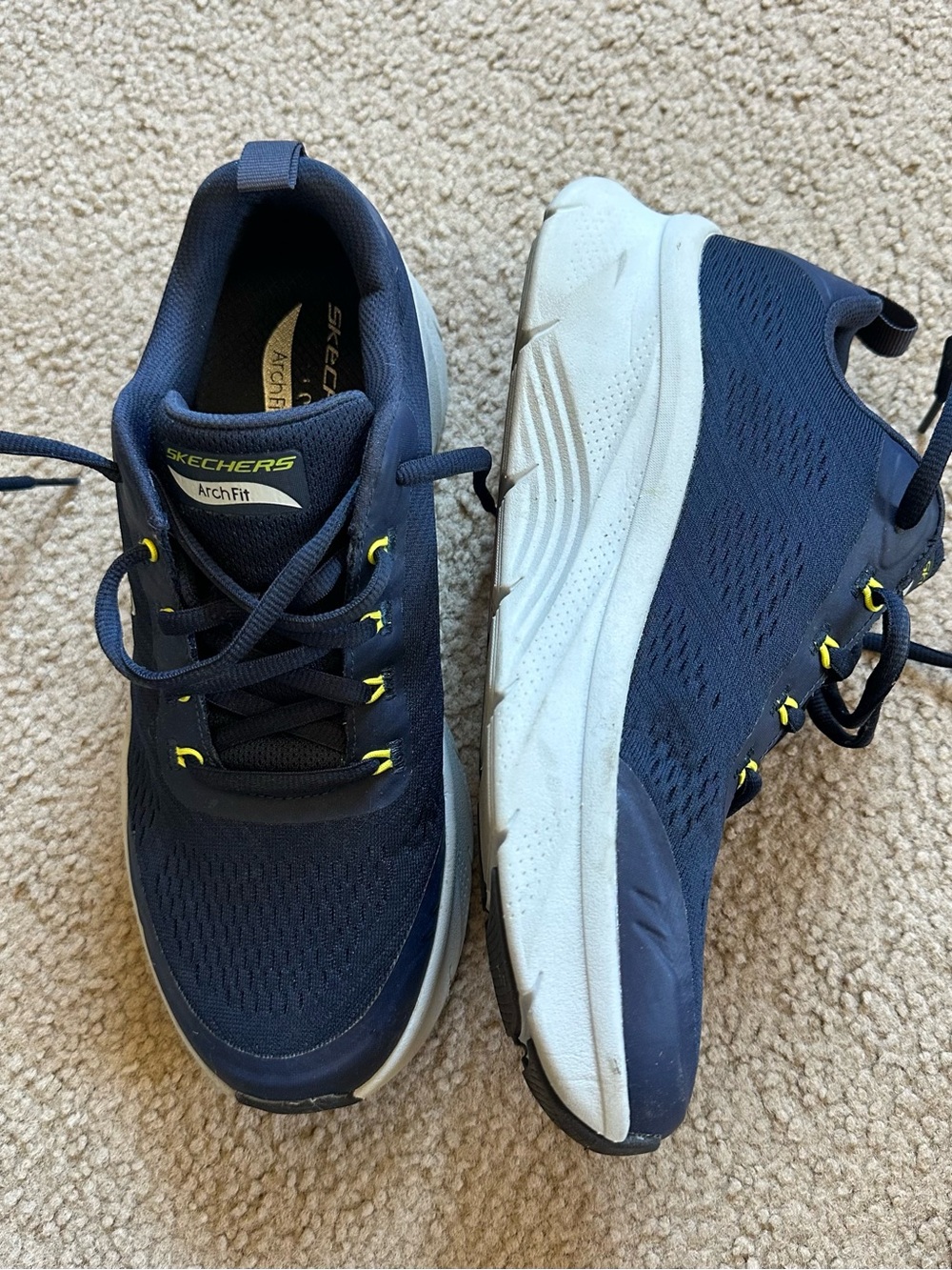 Skechers Air Cooled Arch Fit Sneakers Navy